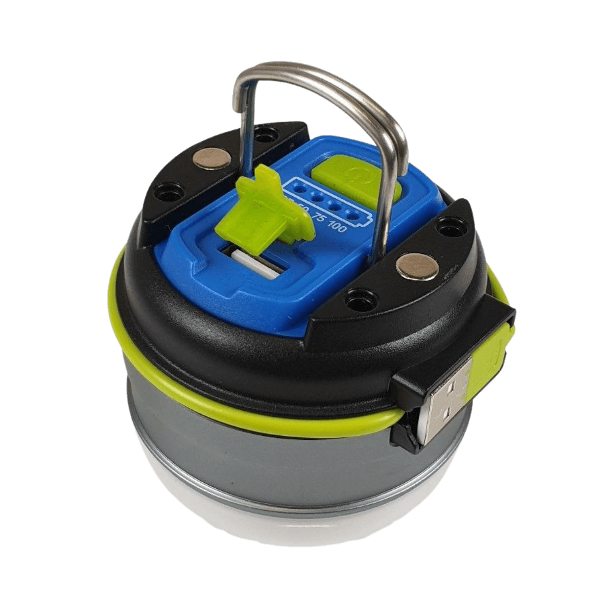Hard unit led camping light lantern with usb quick charge 