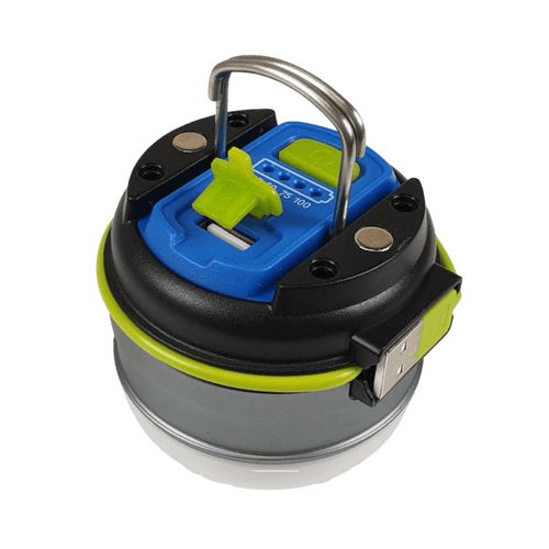 Hard unit led camping light lantern with usb quick charge 
