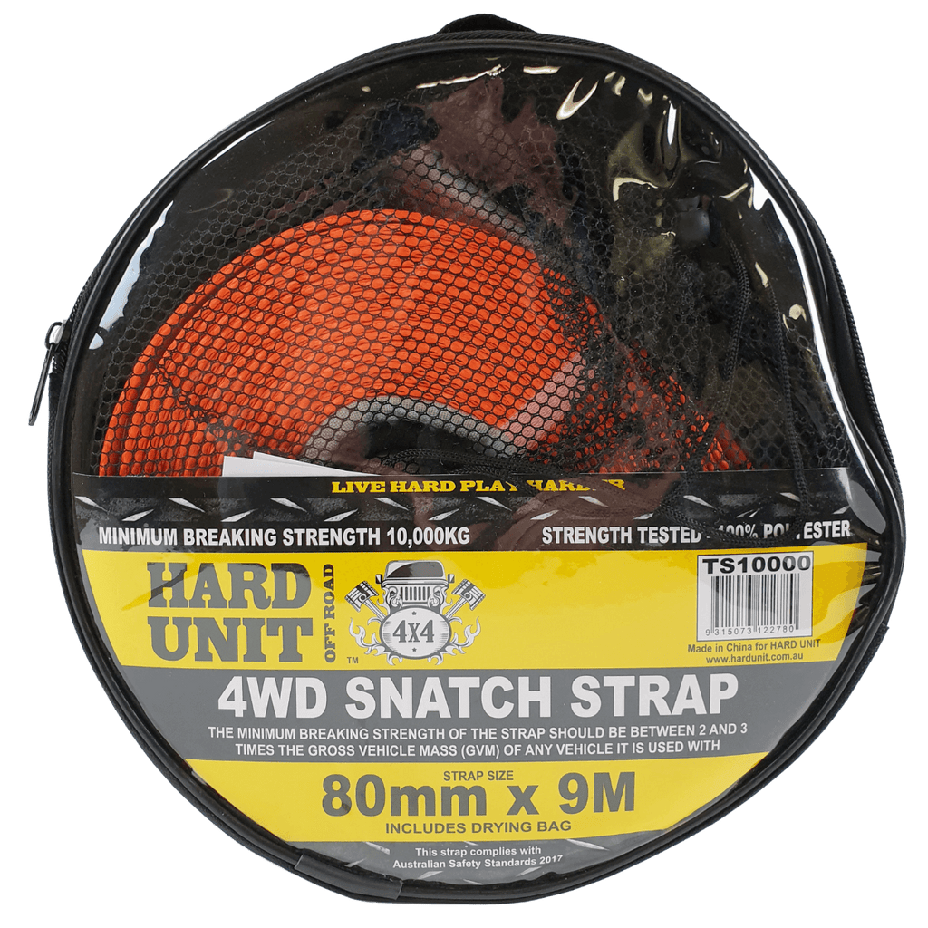 Alternative front facing shot of 4x4ing Snatch Strap