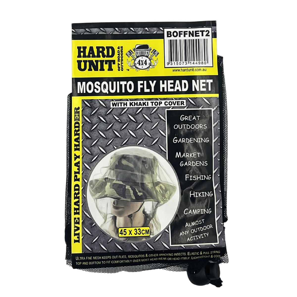 Hard Unit Mosquito Fly Head Net