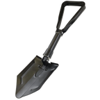 hard unit foldable shovel/spade with storage pouch