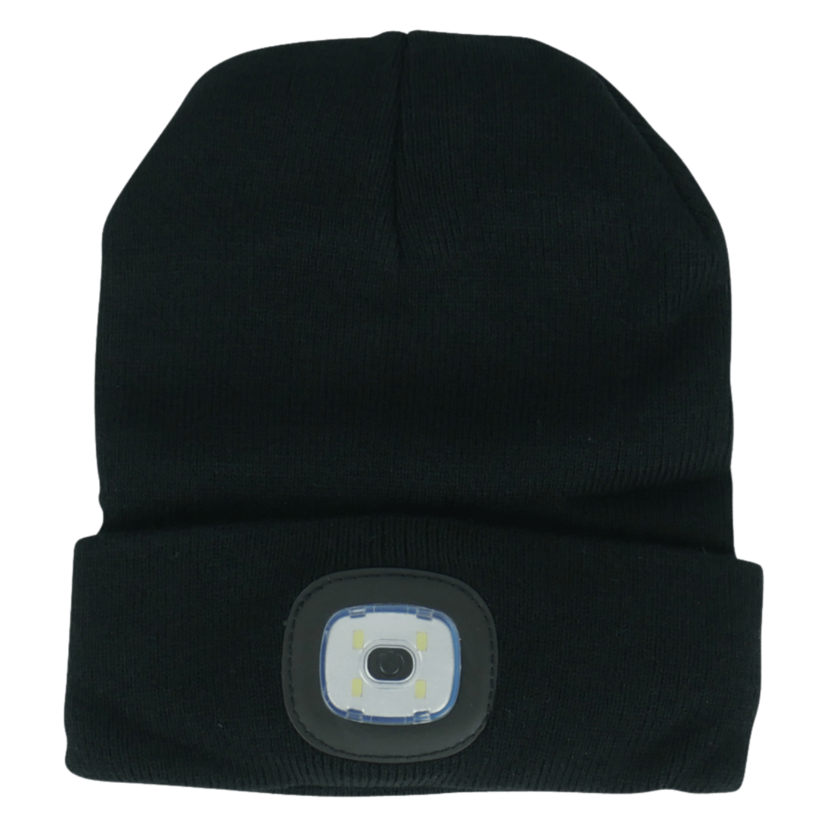 Hard Unit Beanie with LED Headlamp and USB Charging