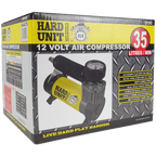 Hard Unit 12V 35L Air Compressor in box