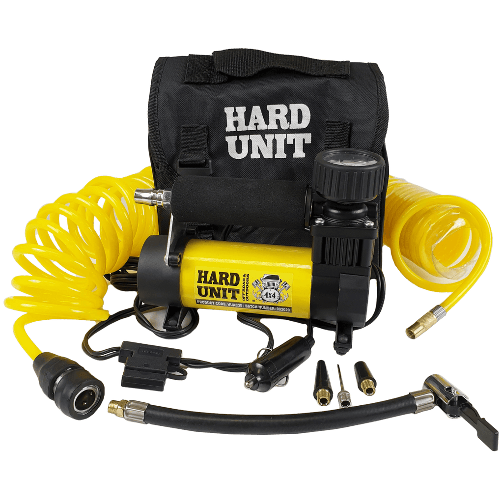 Hard Unit 4X4 Air Compressor Single Unit with everything included in kit