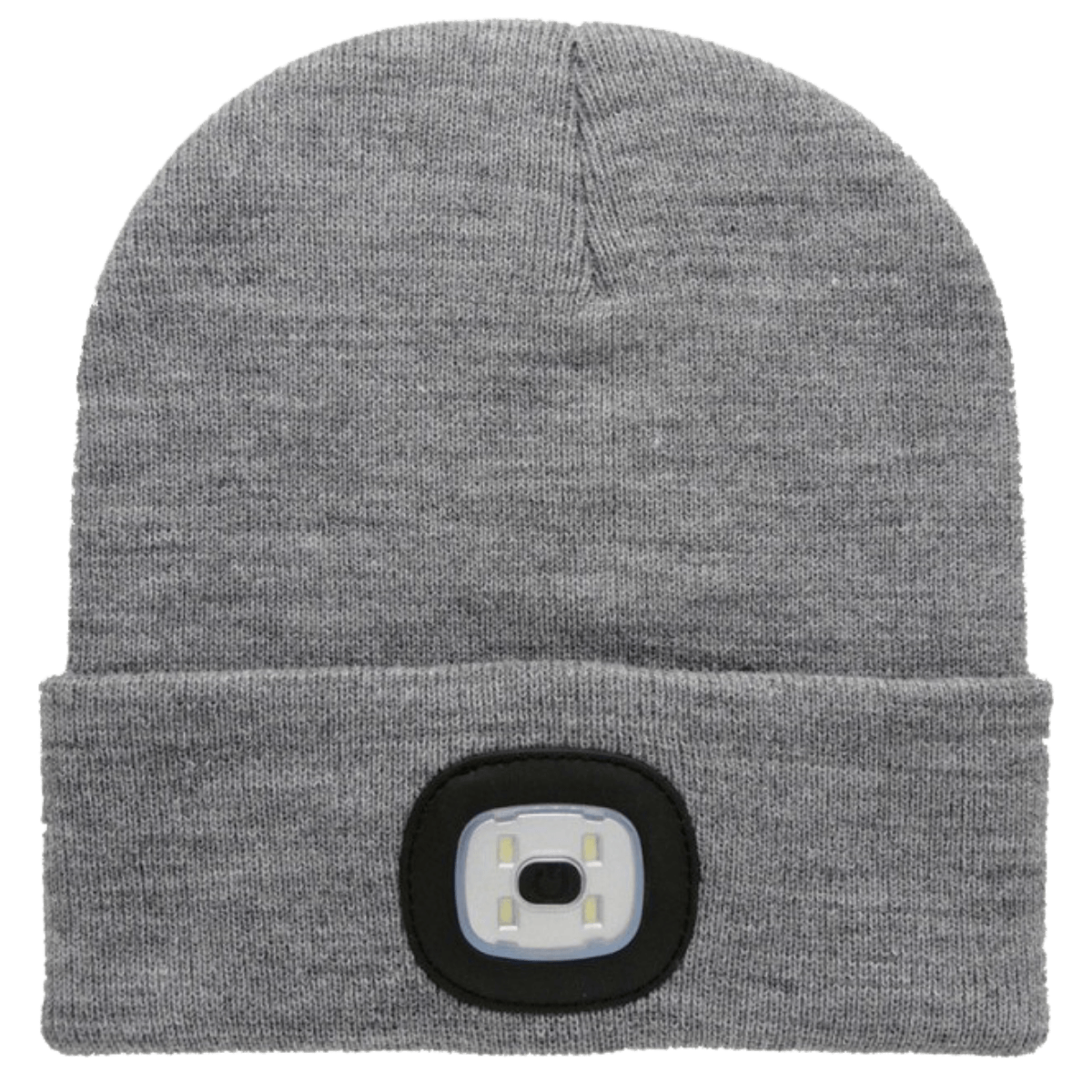 grey LED beanie hard unit 