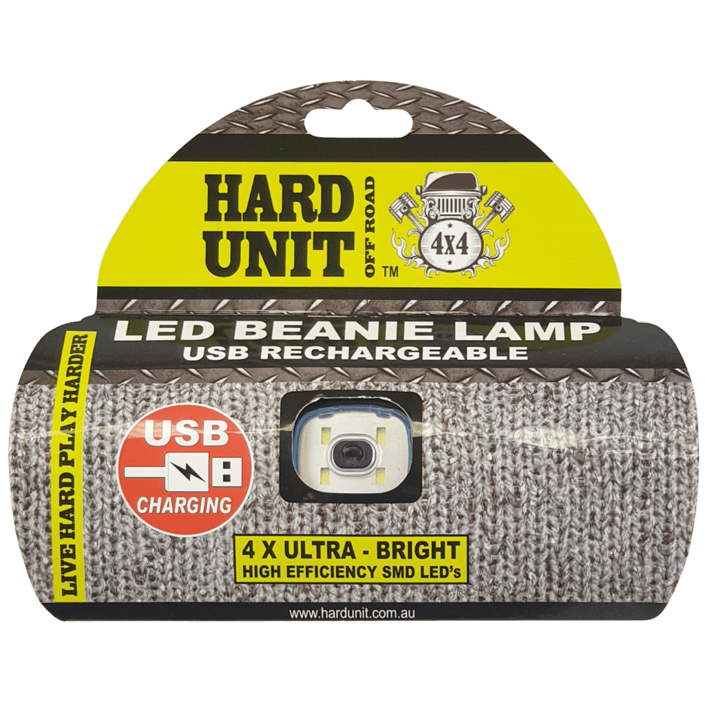 beanie with led light hard unit packaging