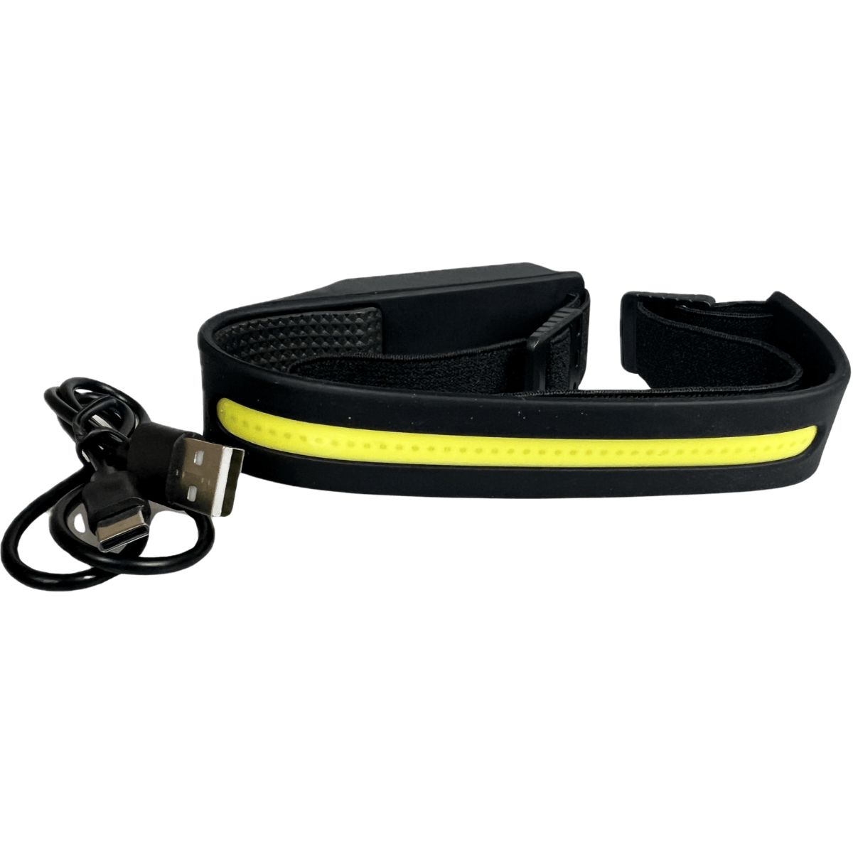 hard unit led headlamp dual output with sensor rechargeable 