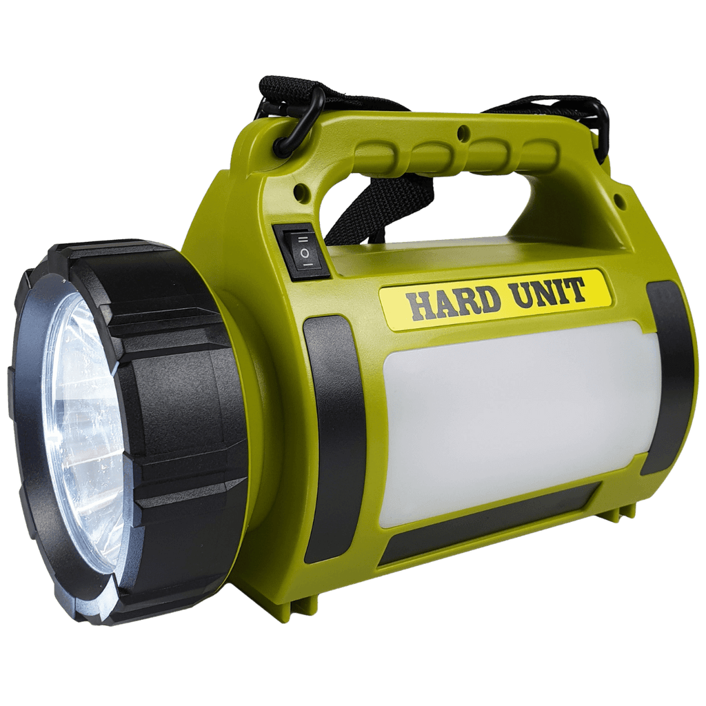 hard unit led spotlight and lantern 1000lm usb rechargeable 
