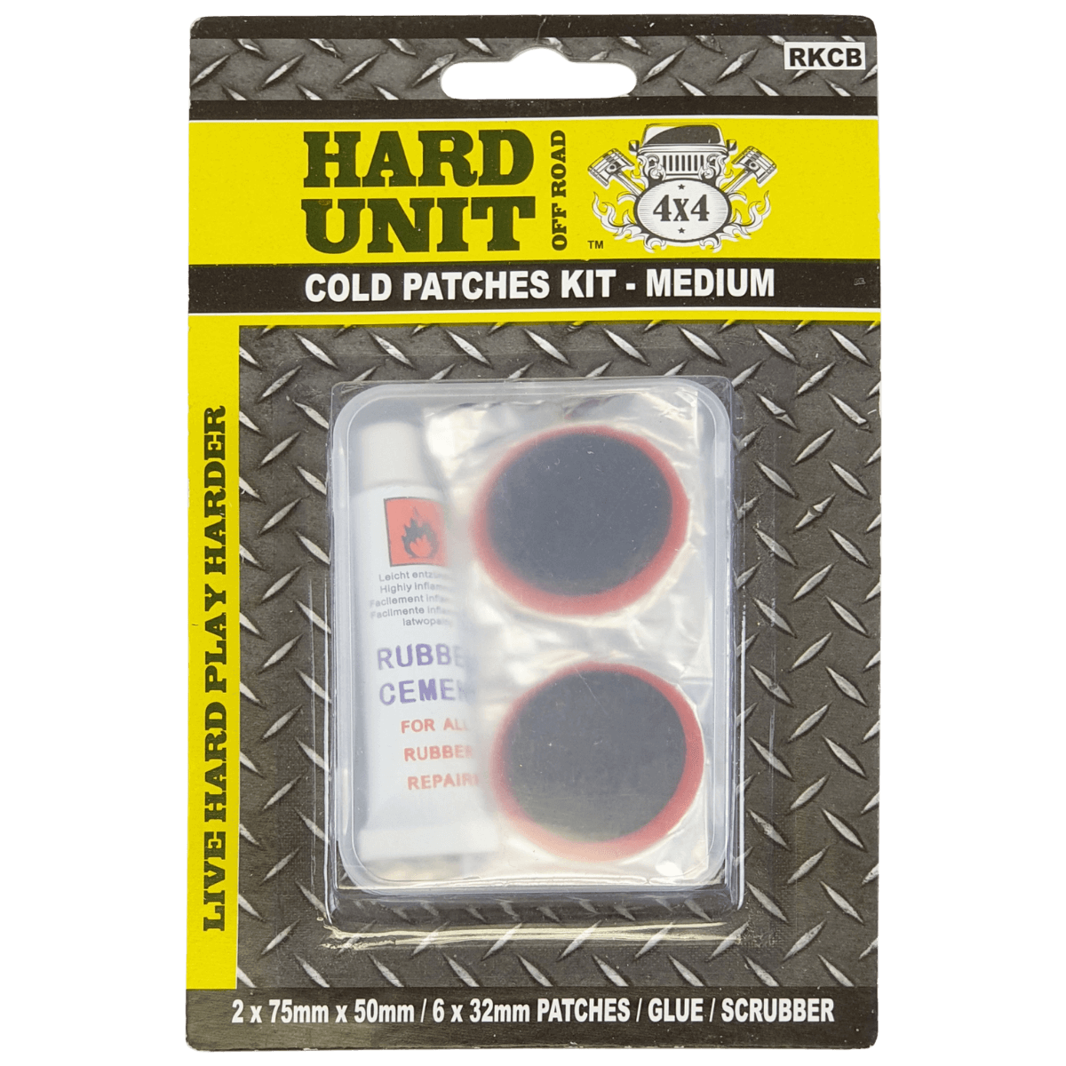 rubber cement and cold patched tyre repair 