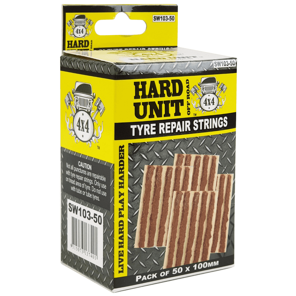 tyre repair hard unit strings in box 