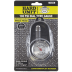 4WD Tyre Gauge 100 PSI in Packaging Front Facing