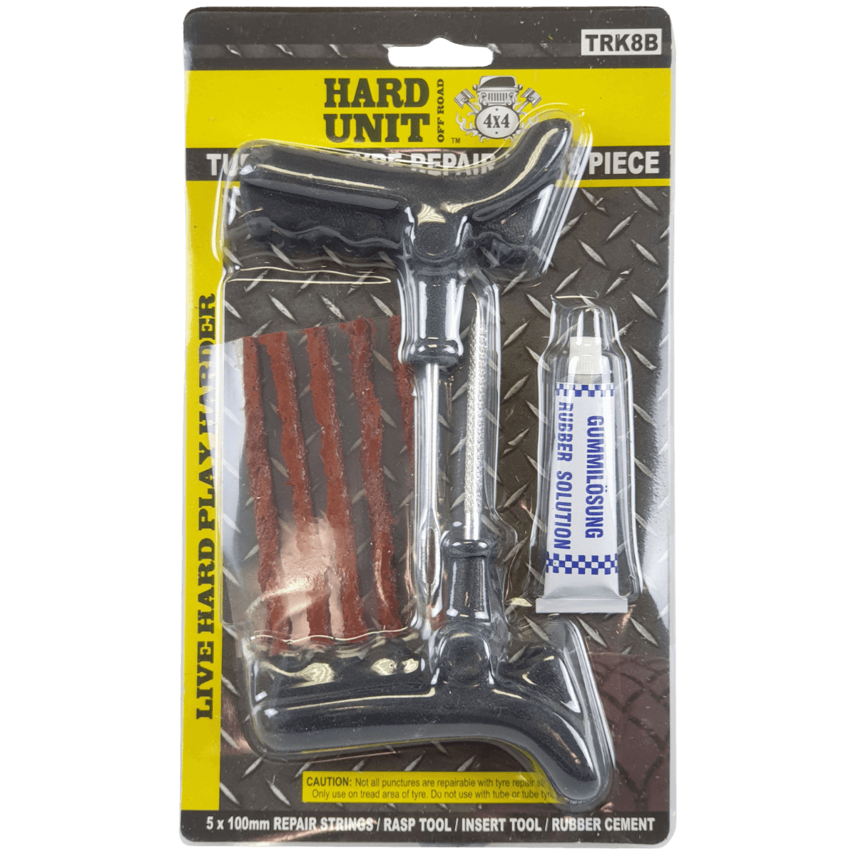 trk8b hard unit packaging front view