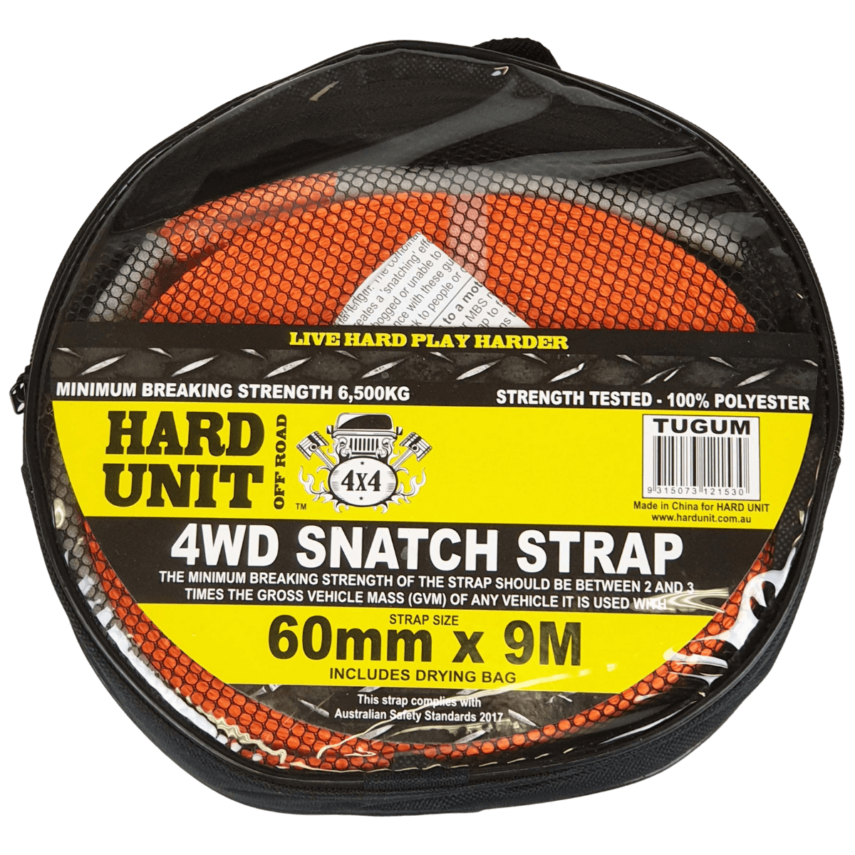 4WD Snatch Strap in Packaging