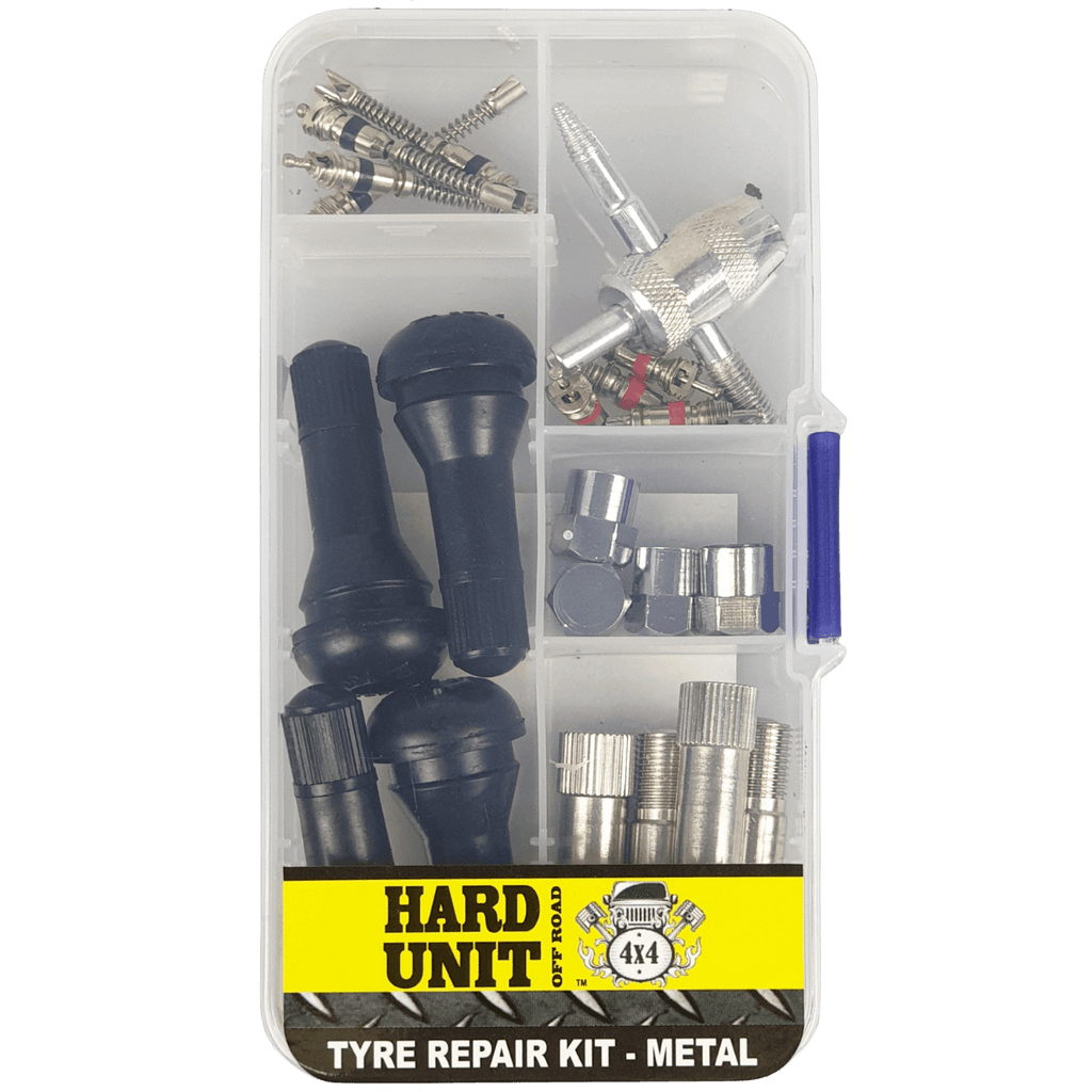 tyre repair kit in storage box