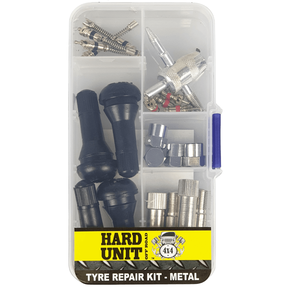 tyre repair kit in storage box