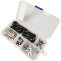 hard unit 4 way tyre repair emergency in storage box with accessories 