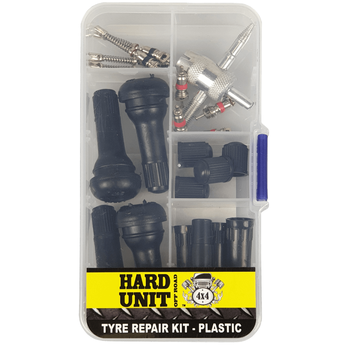 plastic box to store tyre repair kit and accessories hard unit