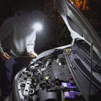 Hard Unit Headlamp / Flashlight LED Rechargeable with Motion Sensor 350 Lumen