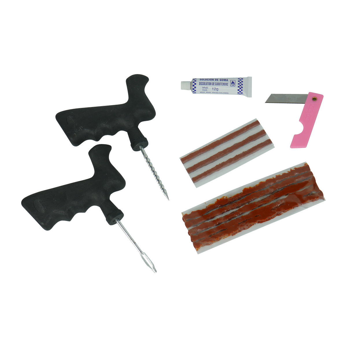 product view of tyre repair kit emergency