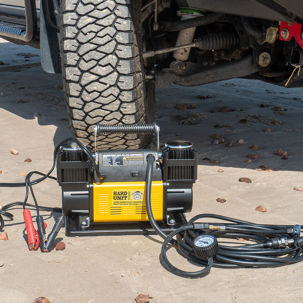 twin air compressor hard unit